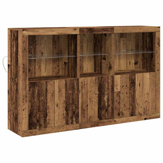 Sideboard Altholz 162 x 37 x 100 cm Holzwerkstoff