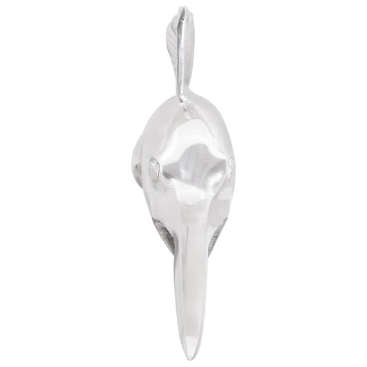 Skulptur Silber 91 x 8 x 26 cm Aluminium