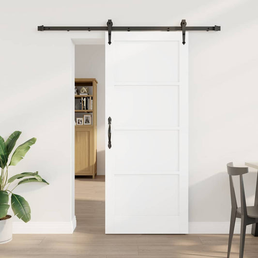 Schiebetür Sonstiges ORKDAL Weiß und Schwarz 83 x 202 cm
