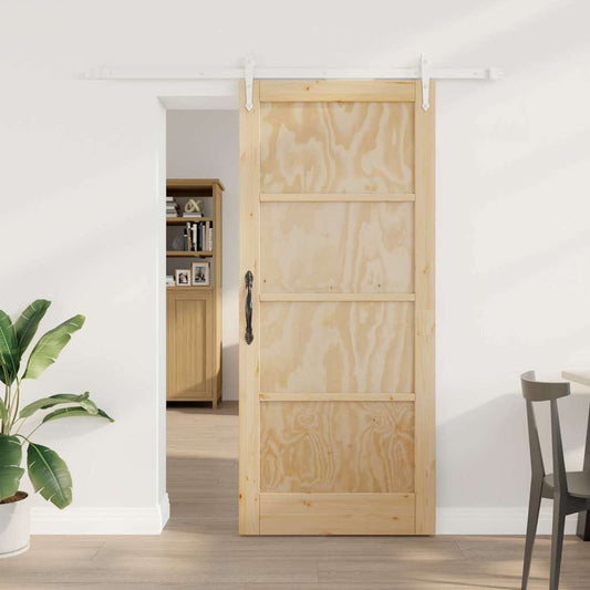 Schiebetür Sonstiges ORKDAL Natur und Weiß 78 x 202 cm