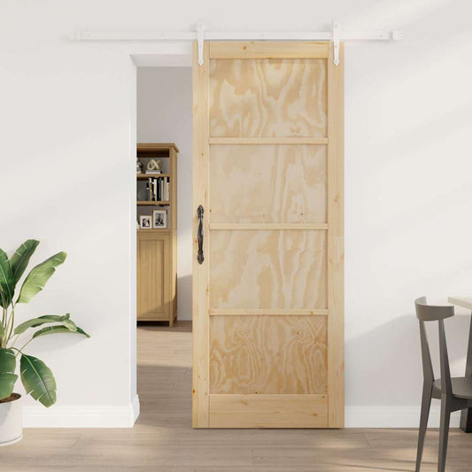 Schiebetür Sonstiges ORKDAL Natur und Weiß 83 x 211 cm