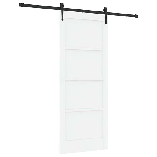 Schiebetür Sonstiges ORKDAL Weiß und Schwarz 83 x 202 cm