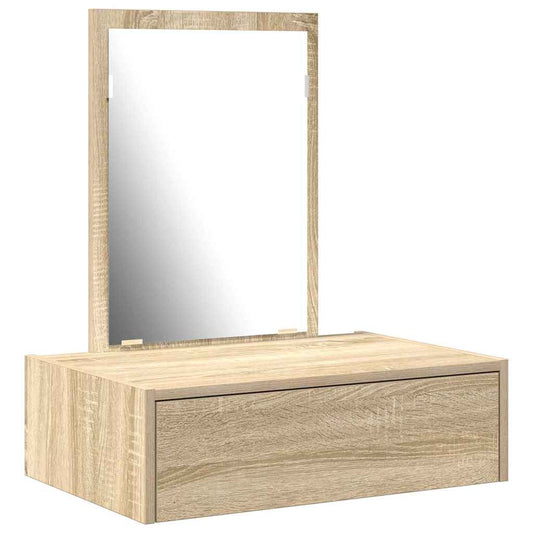 Schminktisch mit Schubladen Braun 60 x 40 x 70 cm Holzwerkstoff