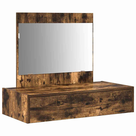 Schminktisch mit Schubladen Braun 83 x 40 x 70 cm Holzwerkstoff