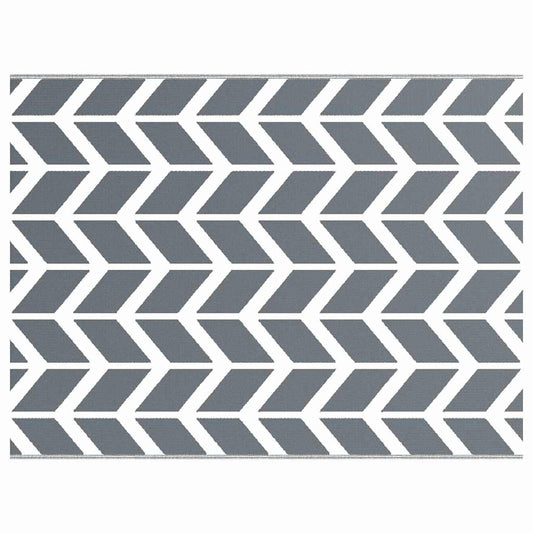 Outdoor Teppich ARAKIL Grau 300 x 400 cm PP