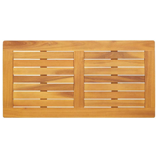 Tischplatte Braun 90 x 45 x 2 cm Akazie Massivholz