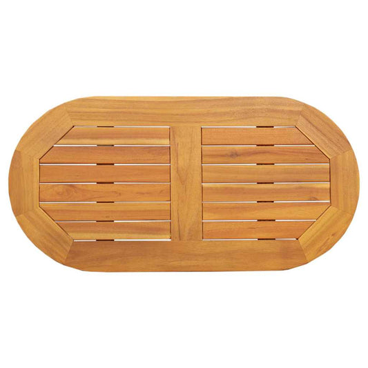 Tischplatte Braun 80 x 40 x 2 cm Akazie Massivholz