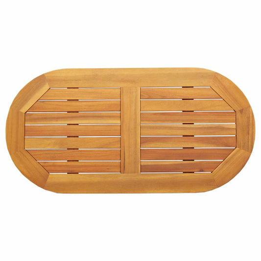 Tischplatte Braun 90 x 45 x 2 cm Akazie Massivholz