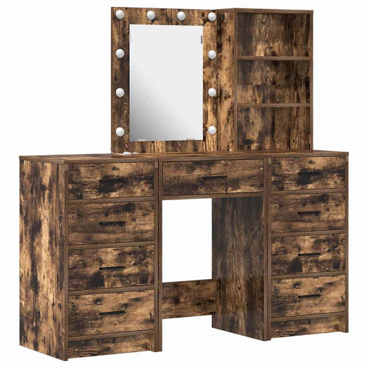 Schminktisch 3 pcs Braun 40 x 41 x 135 cm Holzwerkstoff
