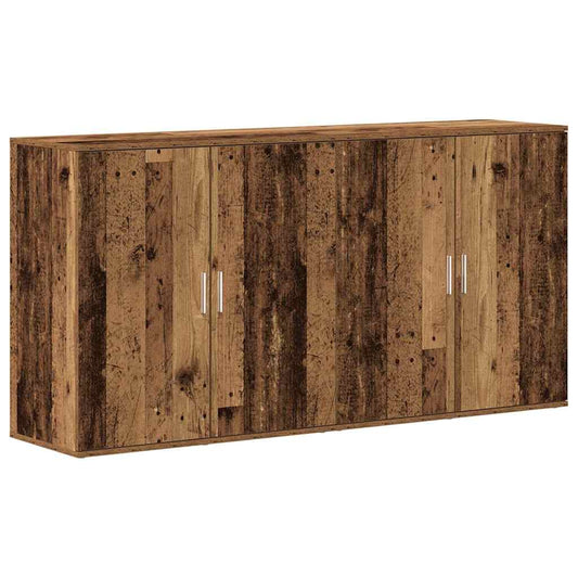 Sideboards 2 pcs Altholz 79 x 38 x 80 cm Holzwerkstoff