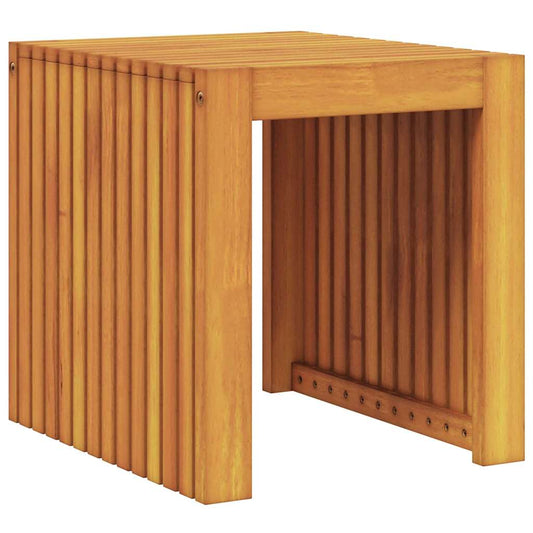 Beistelltisch Braun 43 x 36 x 40 cm Massivholz Teak