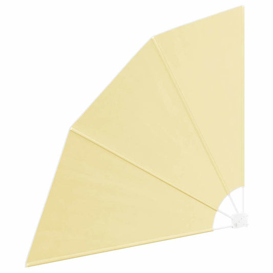 Balkon Sichtschutz Sand 160 x 160 cm Stoff