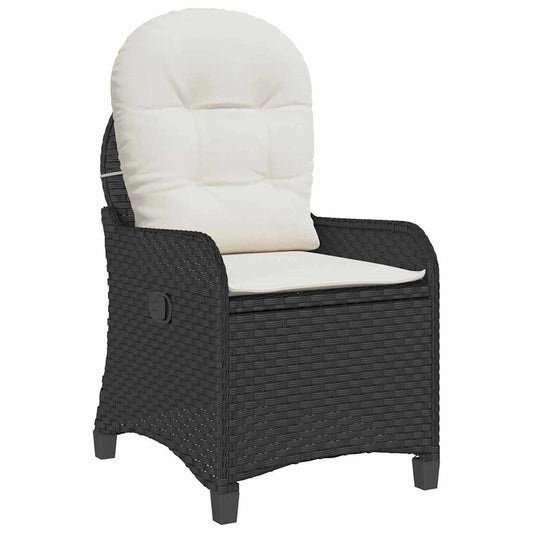 Relaxsessel Schwarz 56 x 66 x 95cm Poly-Rattan