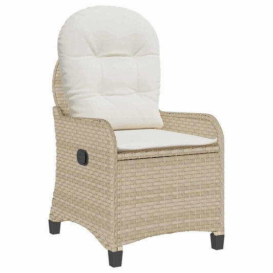 Relaxsessel Beige 56 x 66 x 95cm Poly-Rattan