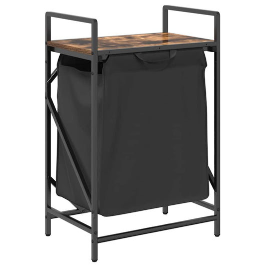 Wäschekorb 1 Fach mit Ablage Räuchereiche