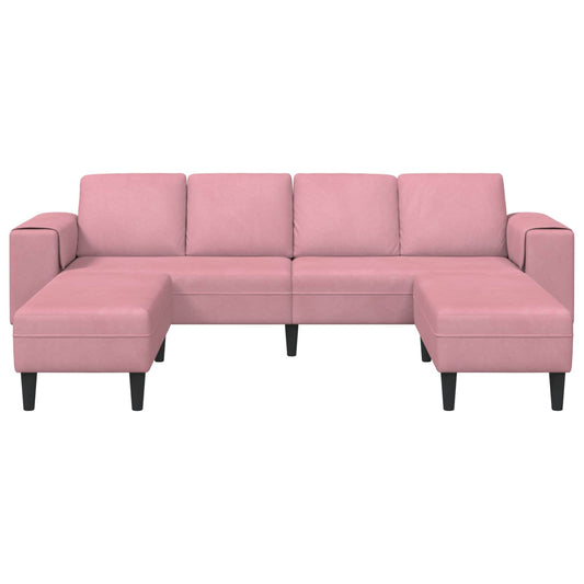 Sofa Set Rosa Samt