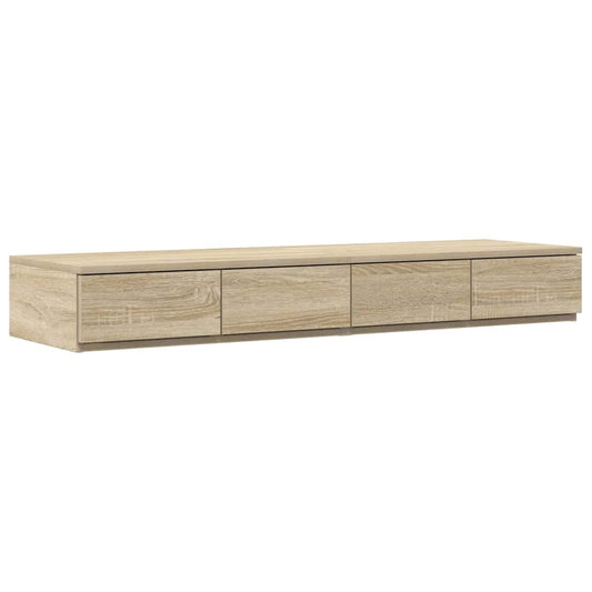 Bettschubladen Sonoma-Eiche 120 x 36,5 x 16,5 cm Holzwerkstoff