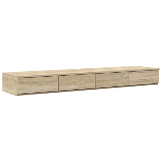 Bettschubladen Sonoma-Eiche 150 x 36,5 x 16,5 cm Holzwerkstoff