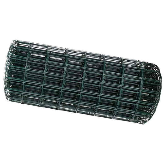 Eurozaun Grün 0,6 x 10 m PVC-beschichtetes Eisen