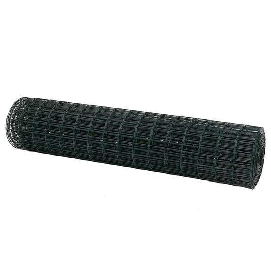Eurozaun Grün 1,2 x 25 m PVC-beschichtetes Eisen