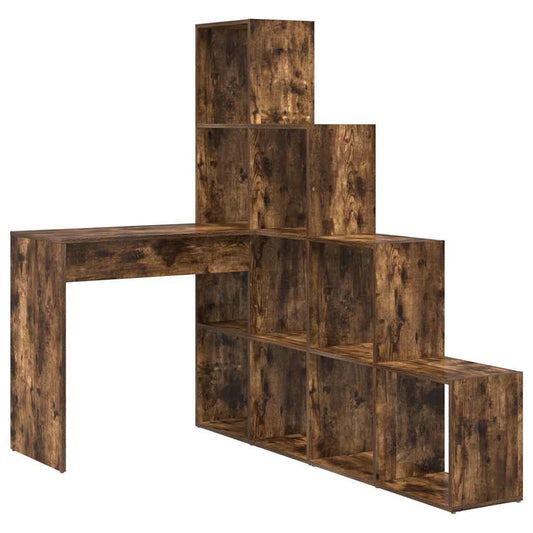Eck-Schreibtisch Geräucherte Eiche 101,5 x 149,5 x 149,5 cm