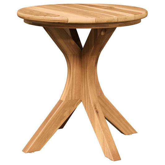 Beistelltisch Braun 40 x 40 x 41 cm Teak-Massivholz