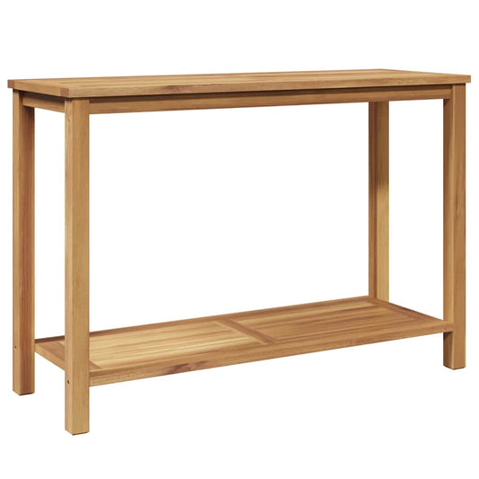 Couchtisch mit Speicher Braun 110 x 40 x 45 cm Teak-Massivholz