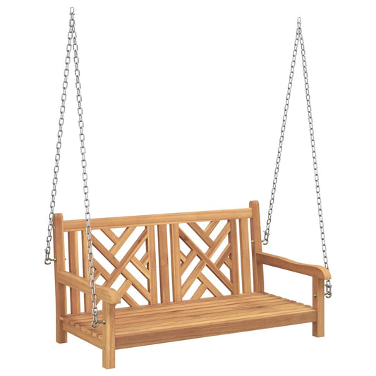 Schaukelbank Sonstiges Braun 114 x 60 x 64 cm Teak-Massivholz