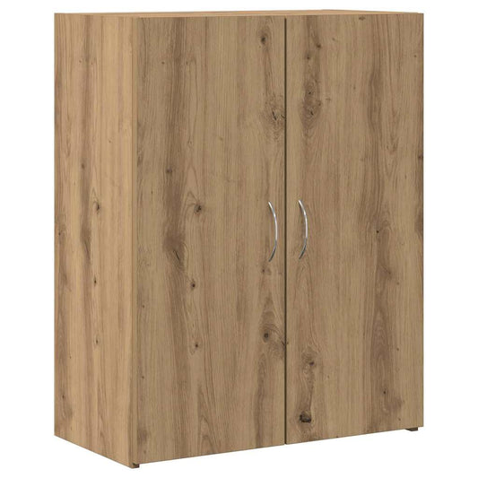Büroschrank mit Tür Artisan-Eiche 60 x 32 x 77.5 Holzwerkstoff