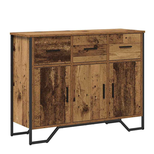 Sideboard Altholz 97 x 32,5 x 74,5 cm Holzwerkstoff
