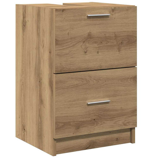 Badezimmerschrank Artisan-Eiche 40 x 37 x 59 cm Holzwerkstoff