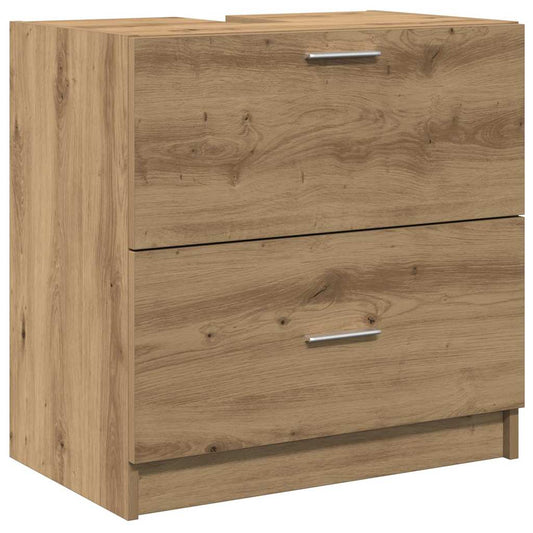 Badezimmerschrank Artisan-Eiche 59 x 37 x 59 cm Holzwerkstoff