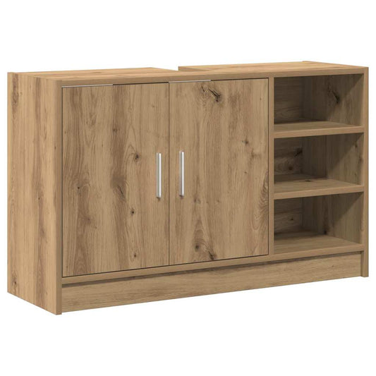 Badezimmerschrank Artisan-Eiche 90 x 29 x 55 cm Holzwerkstoff