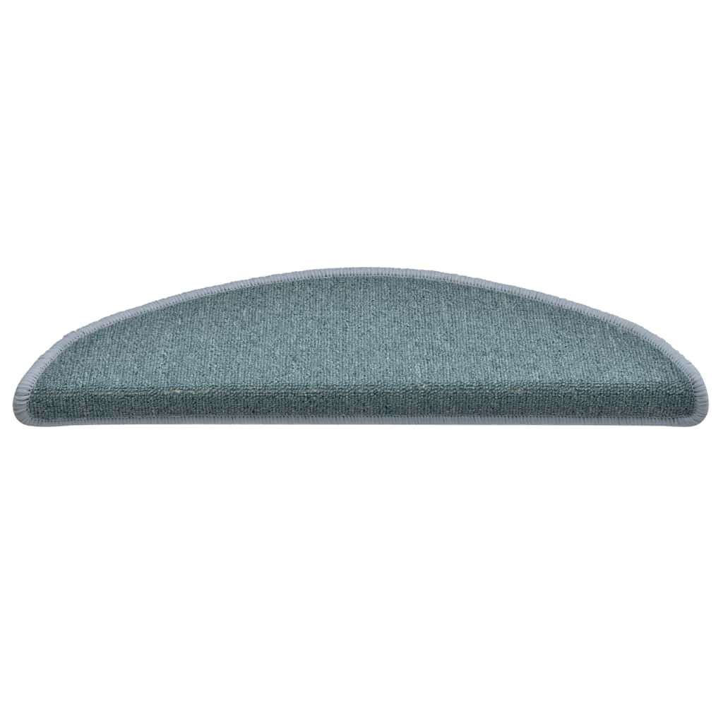 Stufenmatten 30 Stk. 56x17x3 cm Seeblau Halbrund