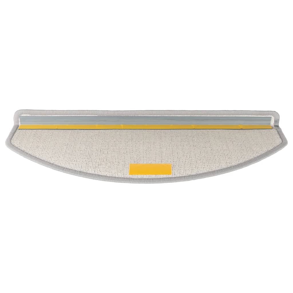Stufenmatten 30 Stk. 65x24x4 cm Hellgrau Halbrund Groß