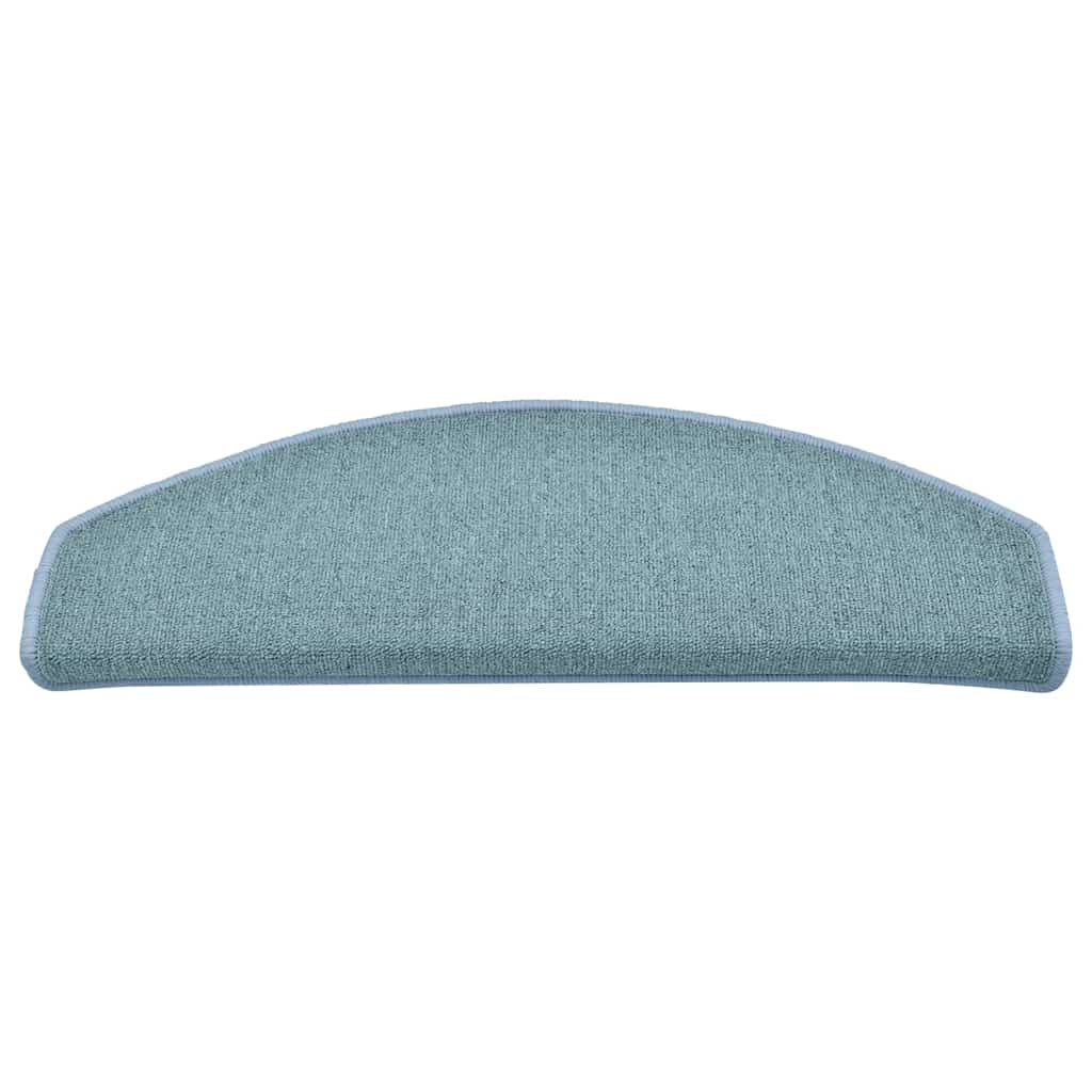 Stufenmatten 30 Stk. 65x24x4 cm Seeblau Halbrund Groß