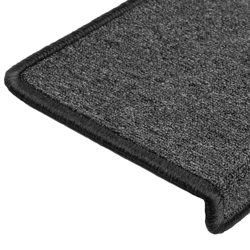 Stufenmatten 30 Stk. 65x21x4 cm Anthrazit Rechteckiger Rand