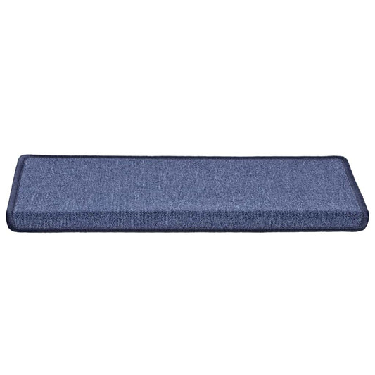 Stufenmatten 30 Stk. 65x21x4 cm Blau Rechteckiger Rand