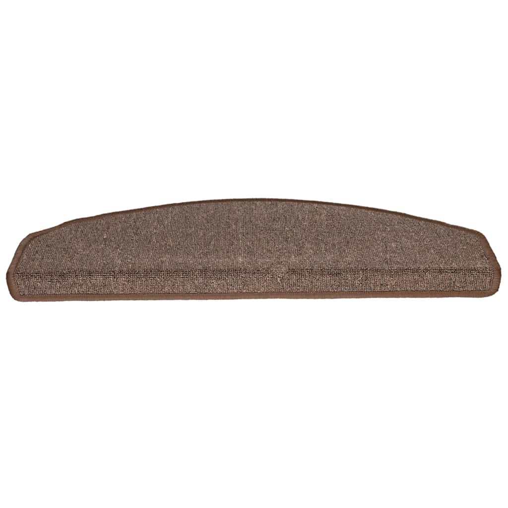 Stufenmatten 20 Stk. 65x24x4 cm Kaffeebraun Halbrund Groß