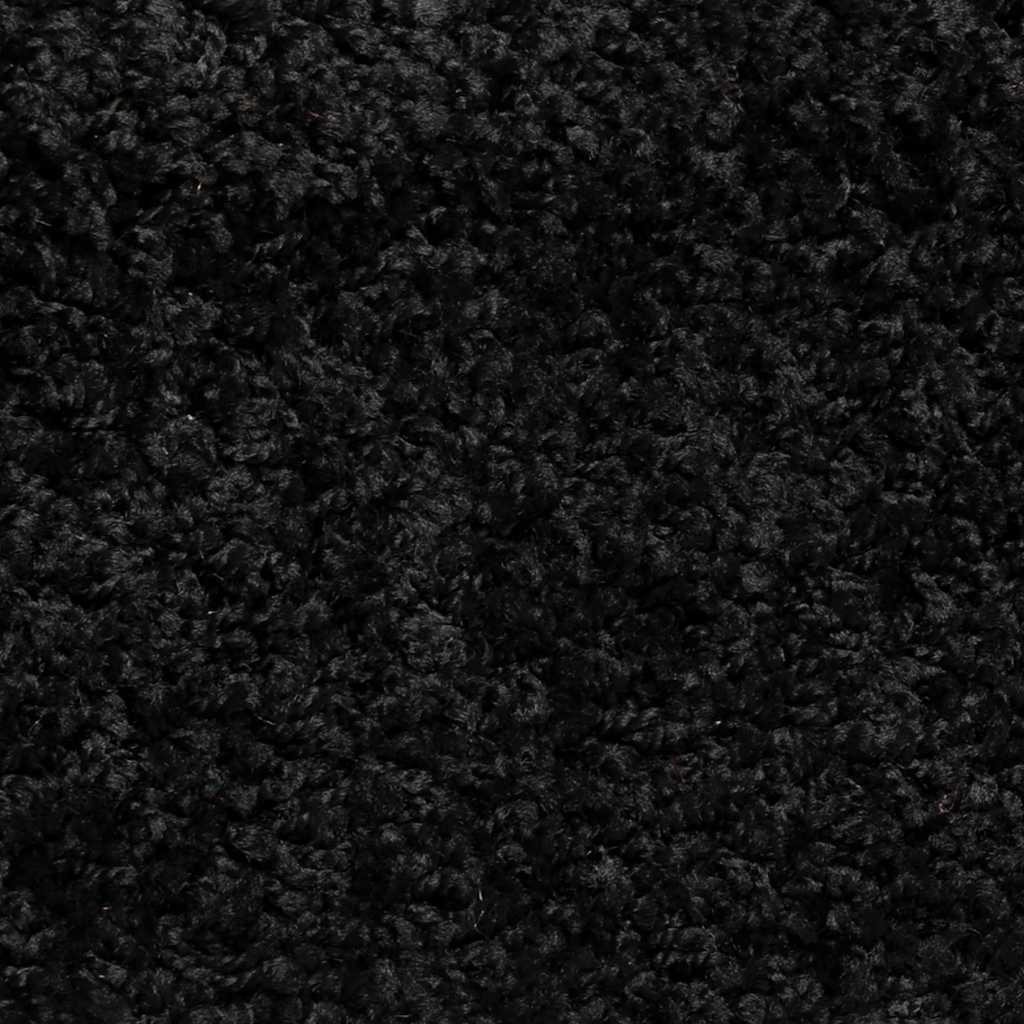 Stufenmatten 30 Stk. 56x17x3 cm Schwarz Halbrund
