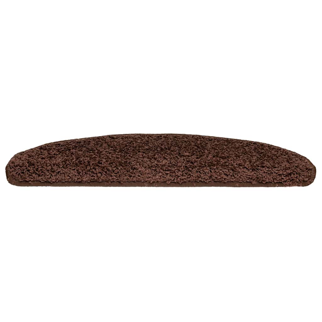 Stufenmatten 30 Stk. 65x21x4 cm Braun Halbrund Groß