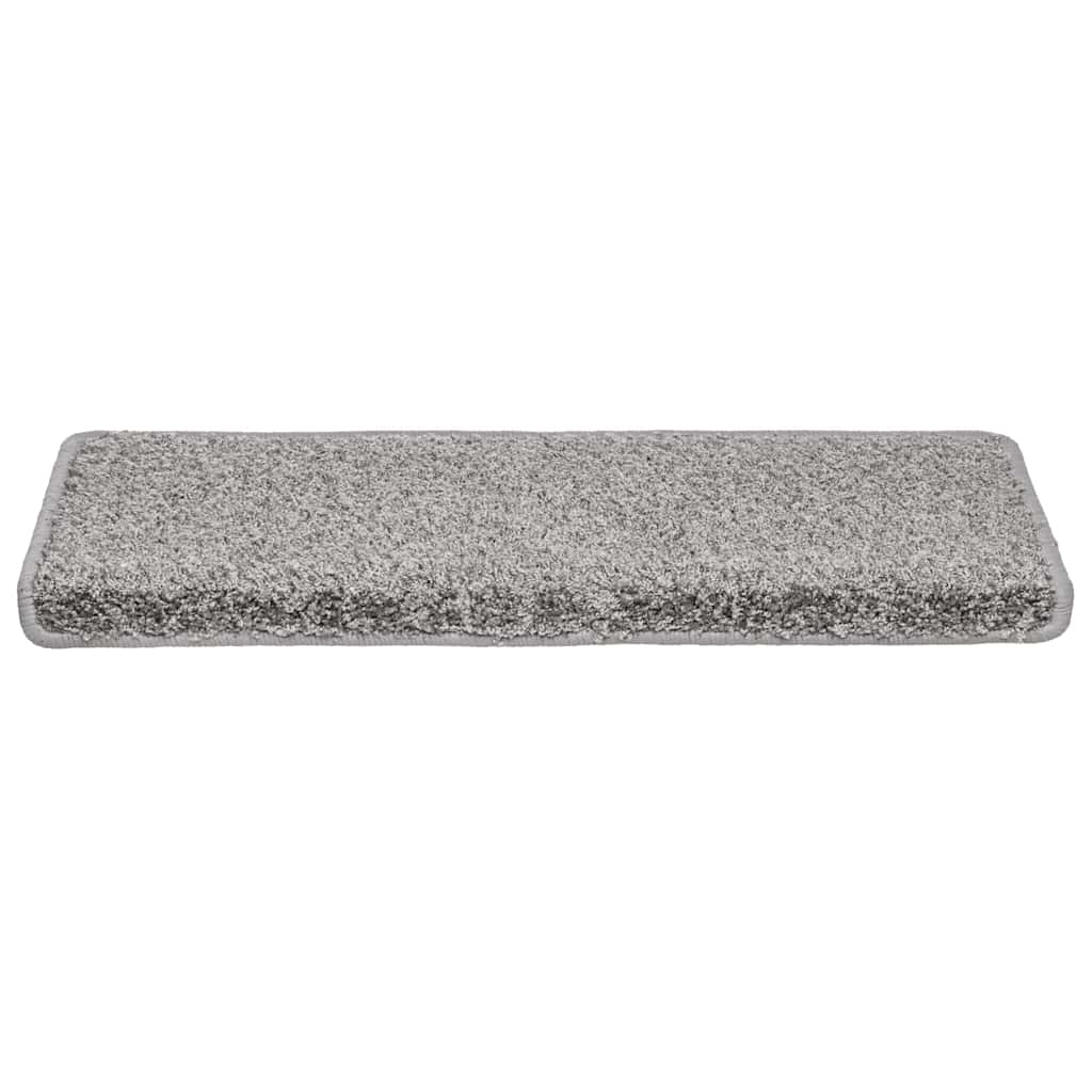 Stufenmatten 30 Stk. 65x21x4 cm Grau Rechteckiger Rand