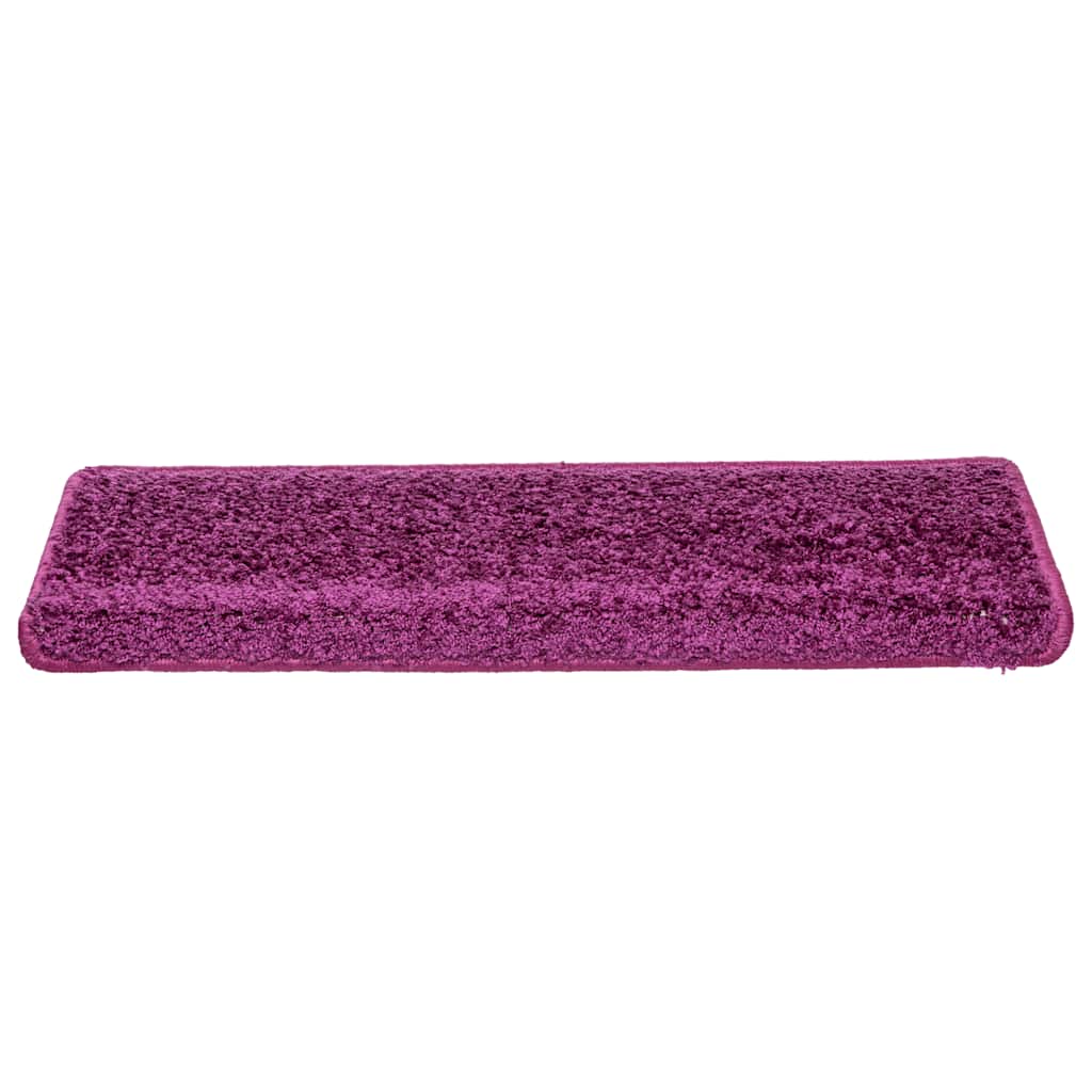 Stufenmatten 30 Stk. 65x21x4 cm Violett Rechteckiger Rand