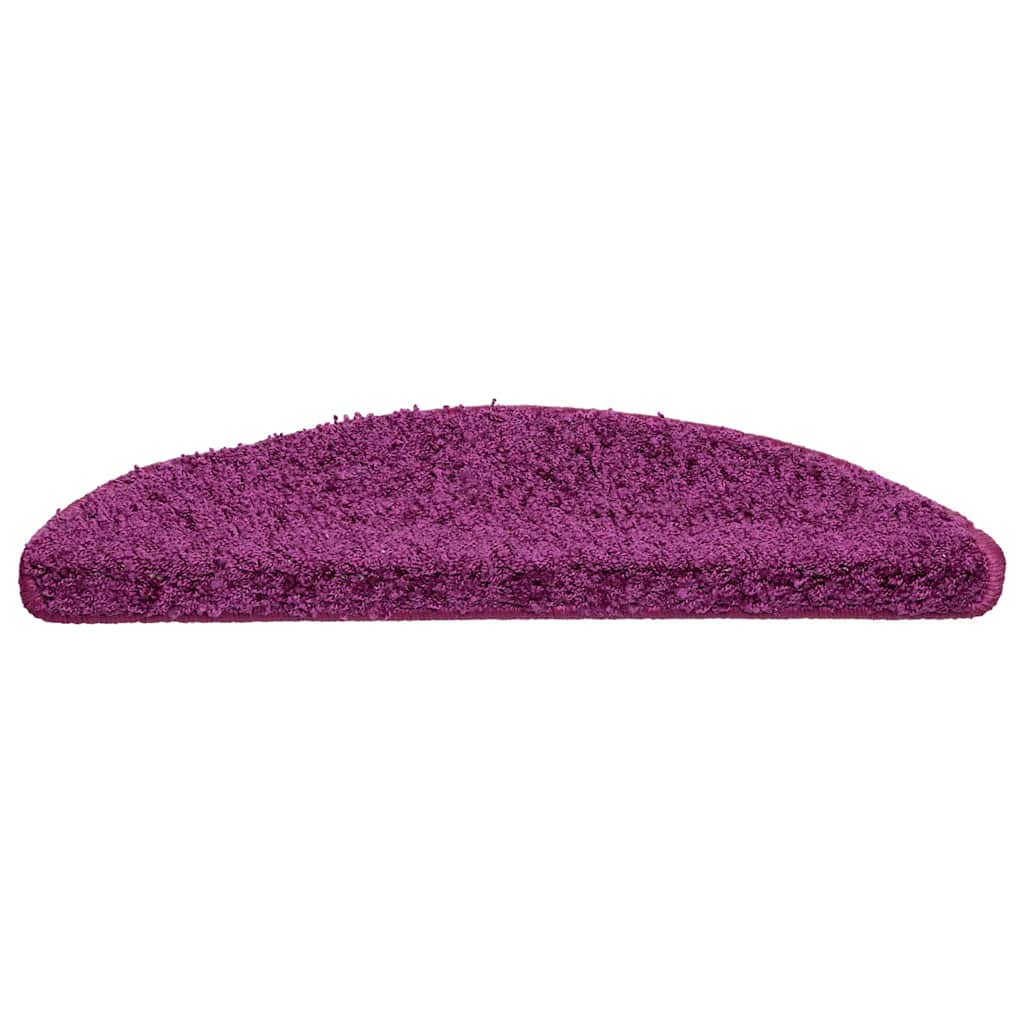 Stufenmatten 20 Stk. 56x17x3 cm Violett Halbrund