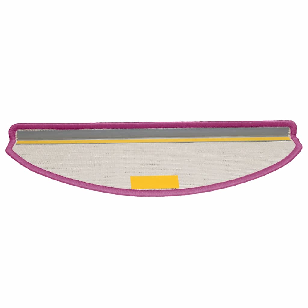 Stufenmatten 20 Stk. 65x21x4 cm Violett Halbrund Groß