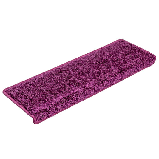 Stufenmatten 20 Stk. 65x21x4 cm Violett Rechteckiger Rand