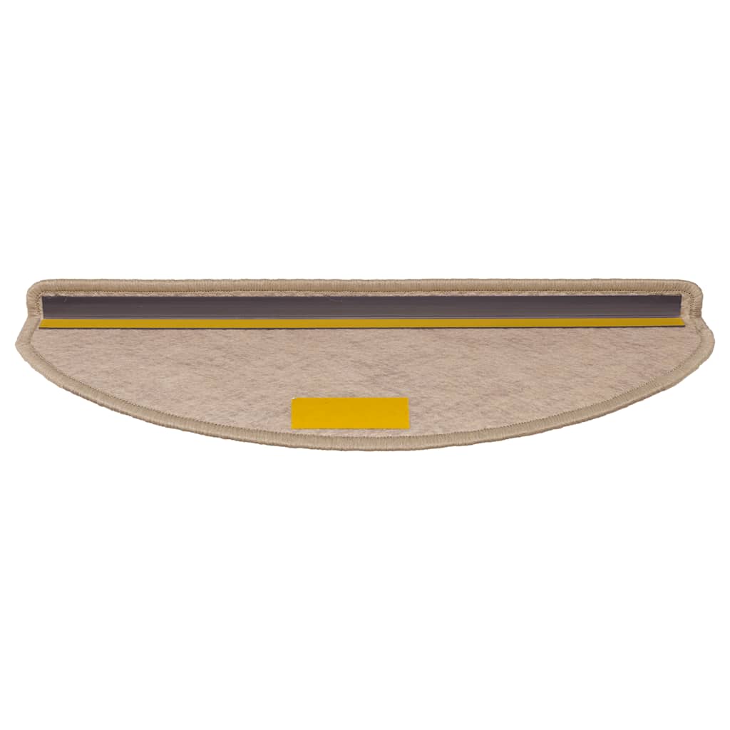 Trappemåtter selvklæbende sisal look 30 stk 65x21x4cm Sand