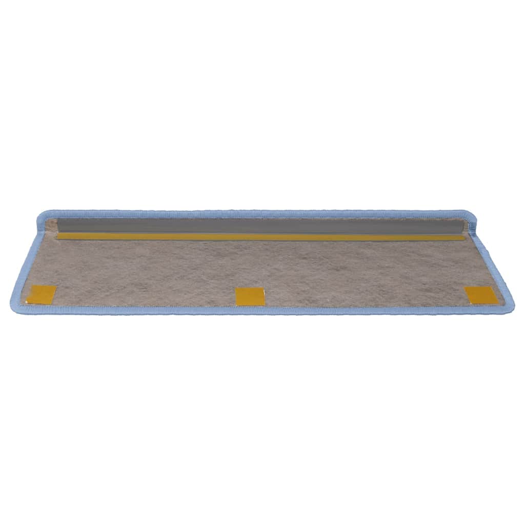 Trappemåtter selvklæbende sisal look 30 stk 65x21x4cm Blå