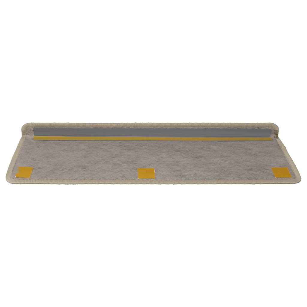 Trappemåtter selvklæbende sisal look 30 stk 65x21x4cm