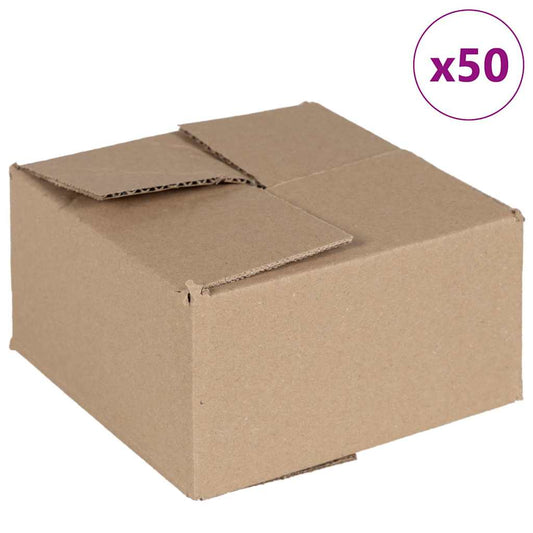 Faltbox mit Speicher 50 pcs Braun 15 x 15 x 8 cm Karton
